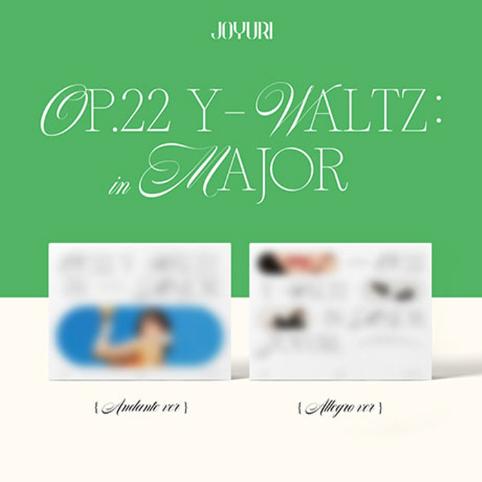 조유리 앨범 러브쉿 미니 1집 Y-WALTZ IN MAJOR OP 22