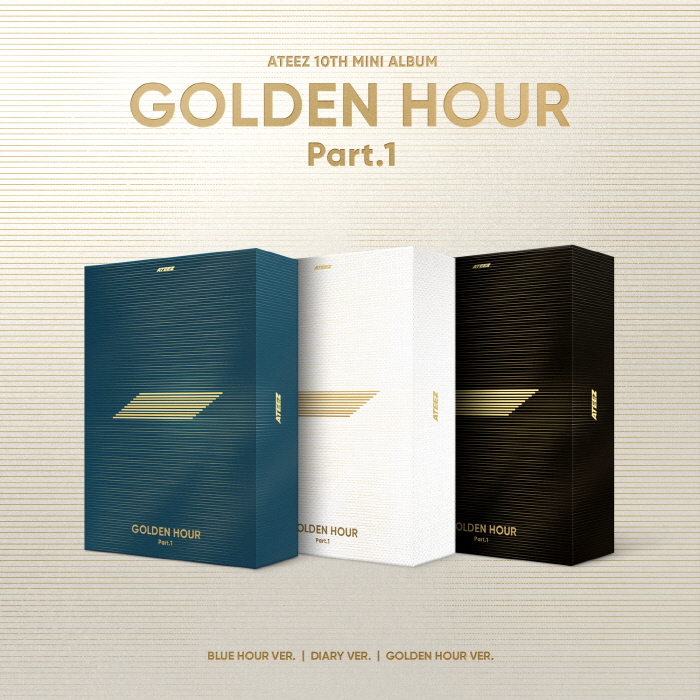 에이티즈 미니 10집 앨범 골든아워 GOLDEN HOUR Part.1 디지팩